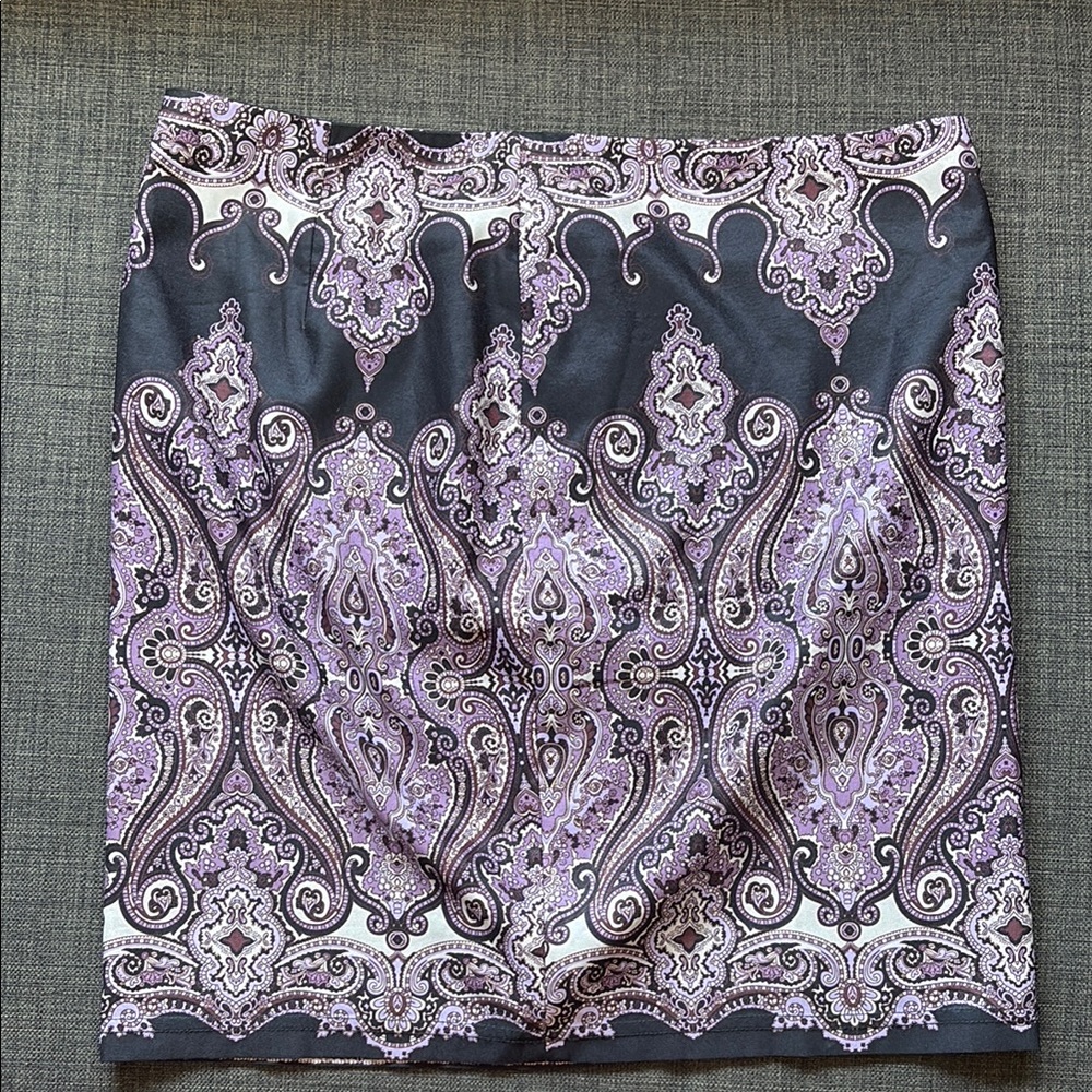 INC International Concepts lavendar and black Mini Pencil Skirt
